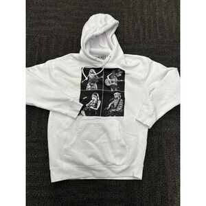 Taylor Swift The Eras Tour White Hoody Shirt Hooded Sweatshirt Mens M Oversize